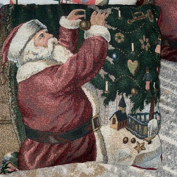 3  pieces small Christmas pillow - Picture 2 of 5